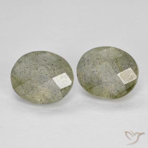 Pedras preciosas de Labradorita Multicolorido natural de 2.12 ct, oval, Translúcido