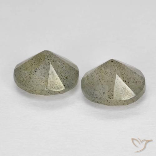 Pedras preciosas de Labradorita Multicolorido natural de 2.15 ct, oval, Translúcido