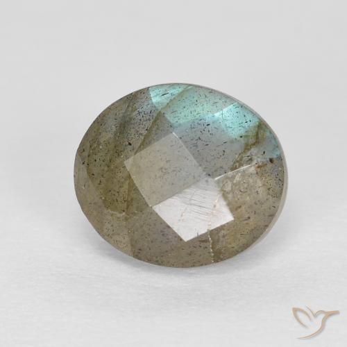Labradorita Multicolorido Natural 1.32ct, oval, Translúcido