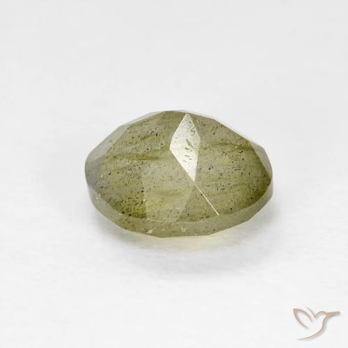 Labradorita Multicolorido Natural 1.19ct, oval, Translúcido
