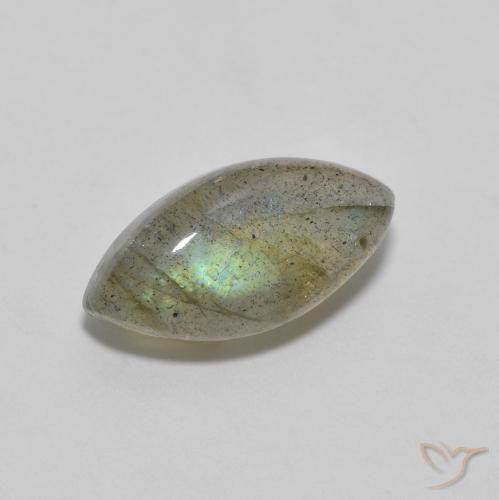 Labradorita Multicolorido Natural 2.46ct, Marquesa, Translúcido