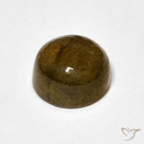 Labradorita Multicolorido Natural 1.76ct, Redondo, Translúcido