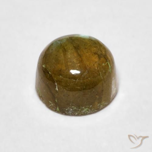 Labradorita Multicolorido Natural 0.79ct, Redondo, Translúcido