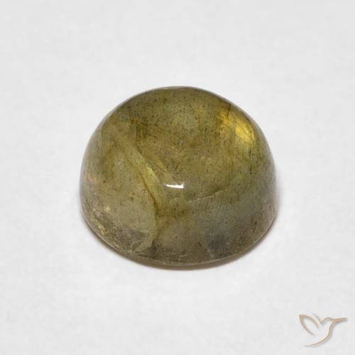 Labradorita Multicolorido Natural 1.65ct, Redondo, Translúcido