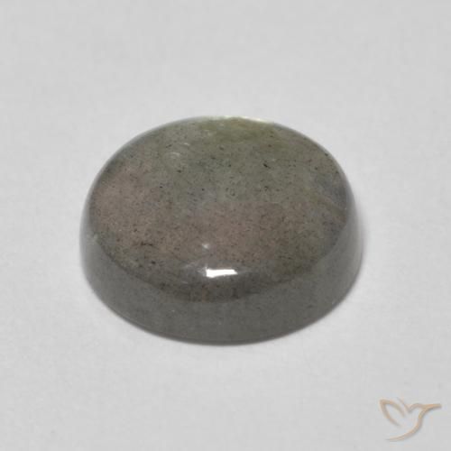 Labradorita Multicolorido Natural 3.26ct, Redondo, Translúcido