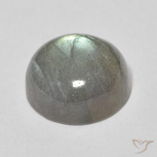 Labradorita Multicolorido Natural 5.57ct, Redondo, Translúcido