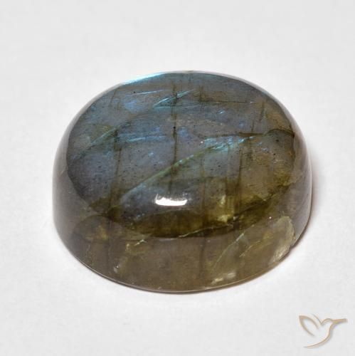 Labradorita Multicolorido Natural 19.73ct, Redondo, Translúcido