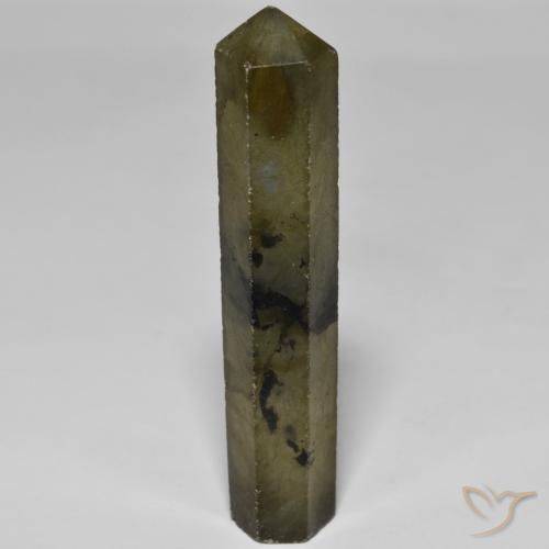 Labradorita Multicolorido Natural 39.13ct, Chique, Opaco