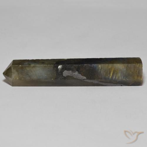 Labradorita Multicolorido Natural 38.92ct, Chique, Opaco