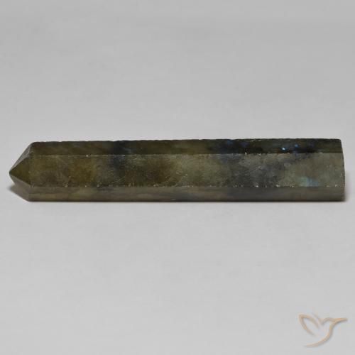 Labradorita Multicolorido Natural 33.69ct, Chique, Opaco