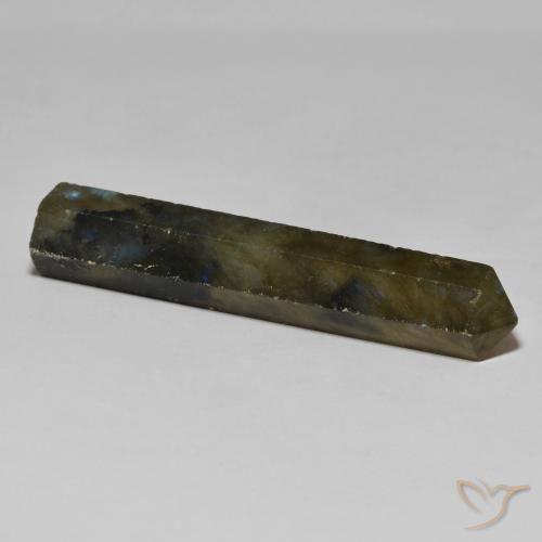 Labradorita Multicolorido Natural 33.69ct, Chique, Opaco