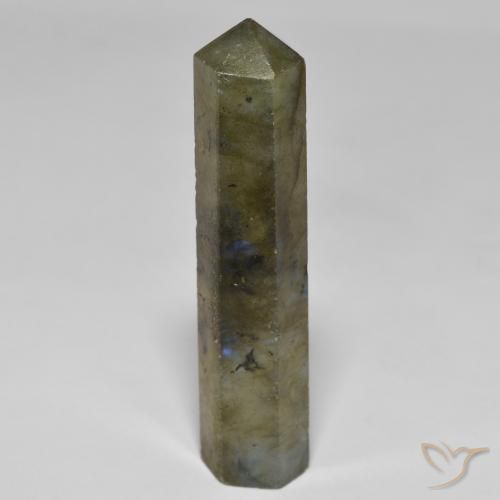 Labradorita Multicolorido Natural 36.49ct, Chique, Opaco