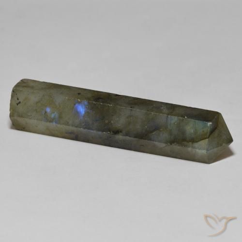 Labradorita Multicolorido Natural 36.49ct, Chique, Opaco