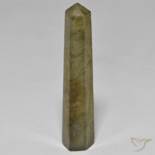 Labradorita Multicolorido Natural 22.18ct, Chique, Opaco