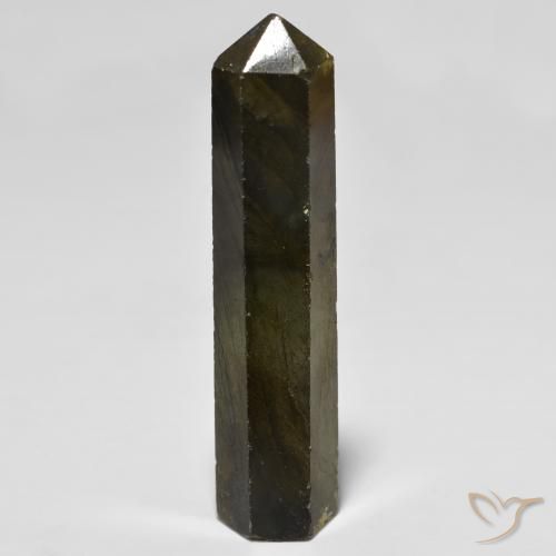 Labradorita Multicolorido Natural 49.81ct, Chique, Opaco