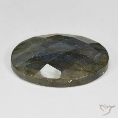 Labradorita Multicolorido Natural 35.35ct, oval, Opaco
