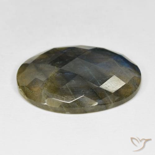 Labradorita Multicolorido Natural 26.37ct, oval, Opaco