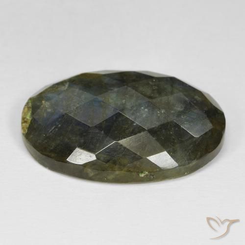 Labradorita Multicolorido Natural 28.57ct, oval, Opaco