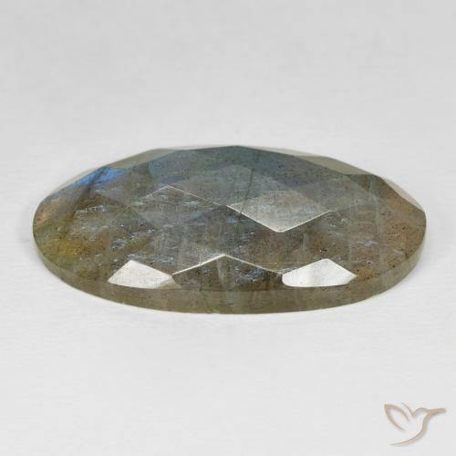 Labradorita Multicolorido Natural 22.80ct, oval, Opaco