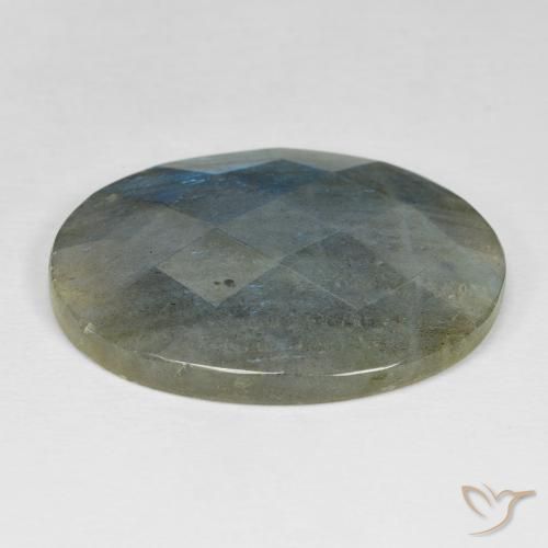 Labradorita Multicolorido Natural 31.61ct, oval, Opaco