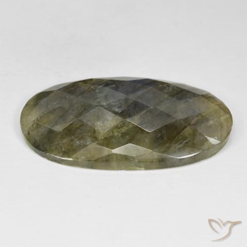 Labradorita Multicolorido Natural 30.99ct, oval, Opaco