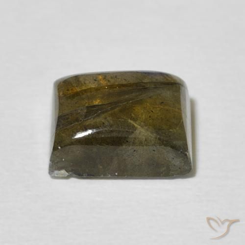 Labradorita Multicolorido Natural 2.79ct, baguete, Translúcido