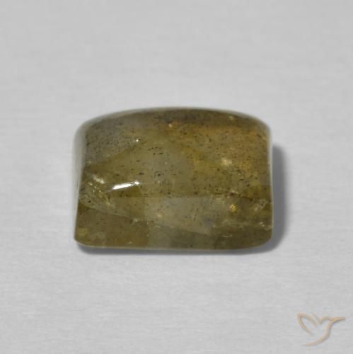 Labradorita Multicolorido Natural 2.85ct, baguete, Translúcido