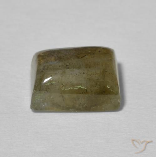 Labradorita Multicolorido Natural 2.69ct, baguete, Translúcido
