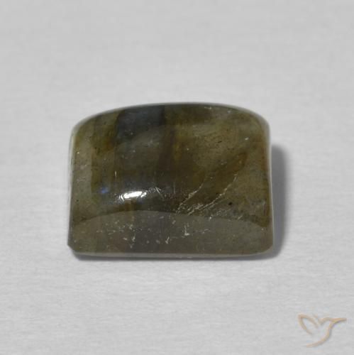 Labradorita Multicolorido Natural 2.95ct, baguete, Translúcido