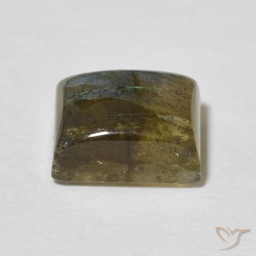 Labradorita Multicolorido Natural 3.00ct, baguete, Translúcido