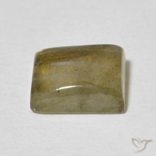 Labradorita Multicolorido Natural 2.79ct, baguete, Translúcido