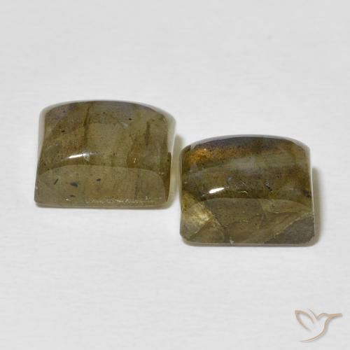 Pedras preciosas de Labradorita Multicolorido natural de 6.93 ct, baguete, Translúcido
