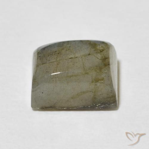 Labradorita Multicolorido Natural 3.41ct, baguete, Translúcido
