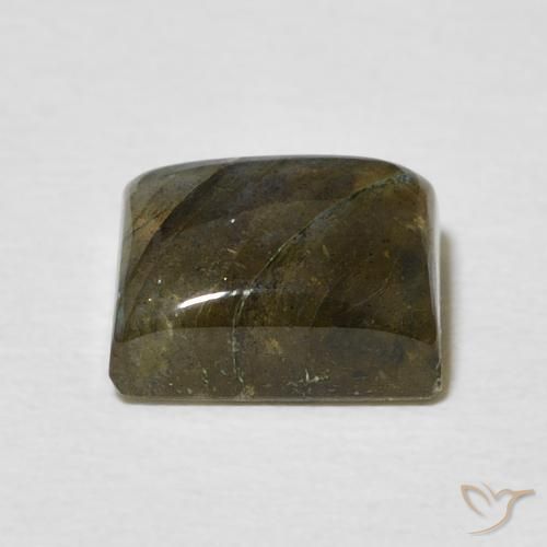 Labradorita Multicolorido Natural 2.99ct, baguete, Translúcido