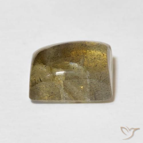 Labradorita Multicolorido Natural 2.89ct, baguete, Translúcido