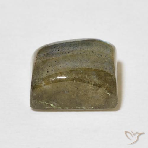 Labradorita Multicolorido Natural 3.57ct, baguete, Translúcido