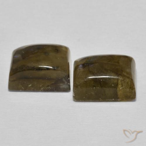 Pedras preciosas de Labradorita Multicolorido natural de 6.82 ct, baguete, Translúcido
