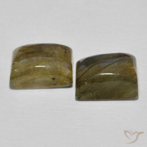 Pedras preciosas de Labradorita Multicolorido natural de 6.40 ct, baguete, Translúcido