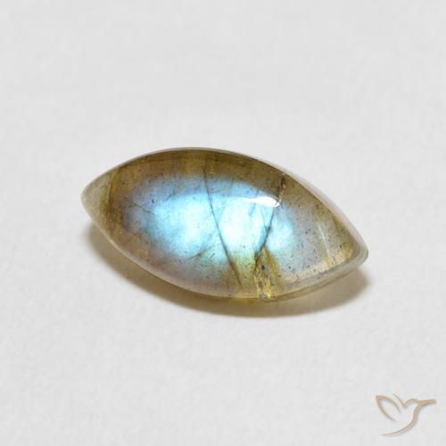 Labradorita Multicolorido Natural 2.51ct, Marquesa, Translúcido