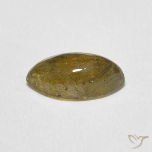 Labradorita Multicolorido Natural 2.34ct, Marquesa, Translúcido