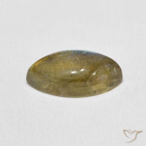 Labradorita Multicolorido Natural 2.51ct, Marquesa, Translúcido