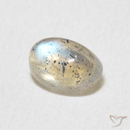 Labradorita Multicolorido Natural 0.64ct, oval, Translúcido