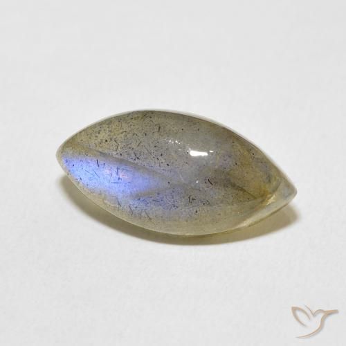 Labradorita Multicolorido Natural 9.99ct, Marquesa, Translúcido