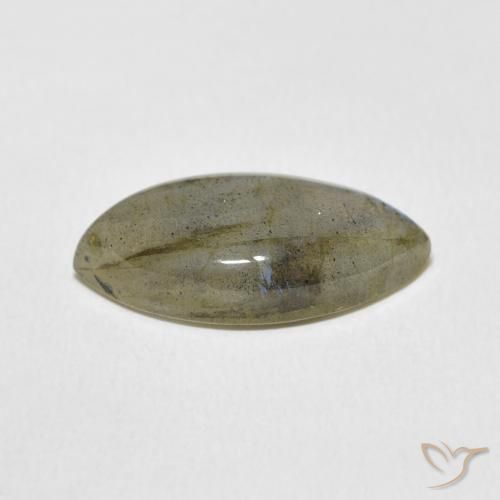 Labradorita Multicolorido Natural 7.70ct, Marquesa, Translúcido