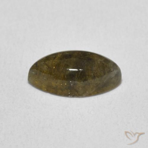 Labradorita Multicolorido Natural 1.43ct, Marquesa, Translúcido