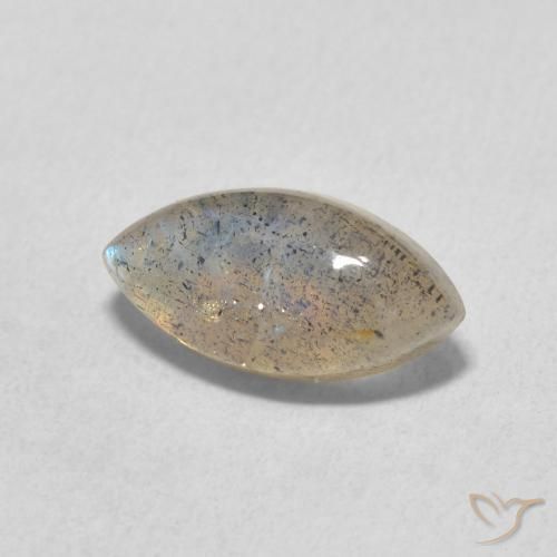 Labradorita Multicolorido Natural 2.46ct, Marquesa, Translúcido