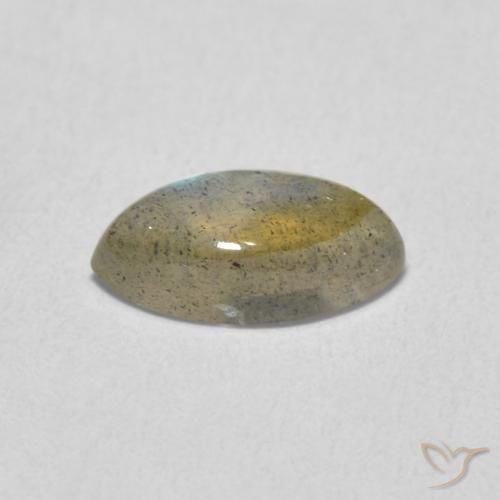 Labradorita Multicolorido Natural 1.38ct, Marquesa, Translúcido