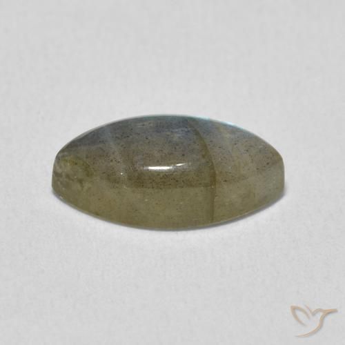 Labradorita Multicolorido Natural 2.47ct, Marquesa, Translúcido