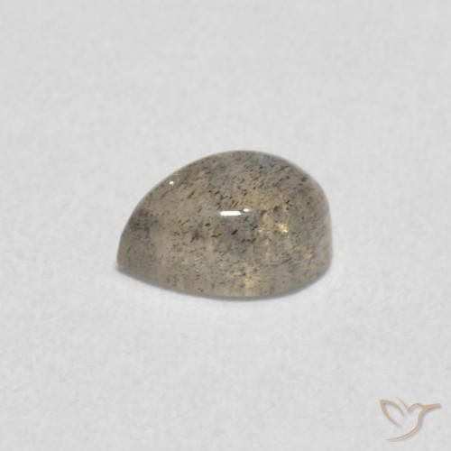 Labradorita Multicolorido Natural 0.62ct, Formato de pêra, Translúcido