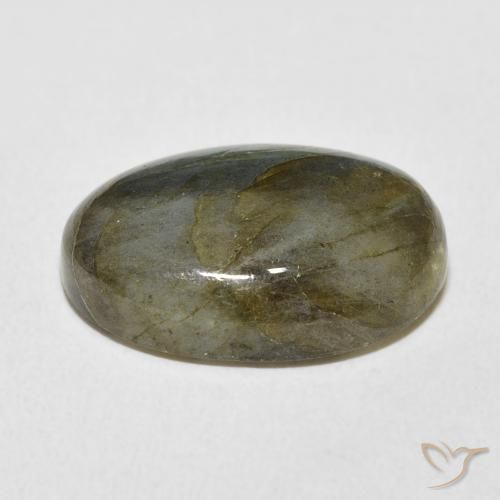 Labradorita Multicolorido Natural 11.54ct, oval, Translúcido